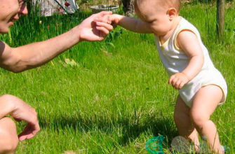 peur de l'enfant de marcher seul sans main