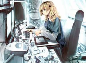 femme de maternité écrit des articles