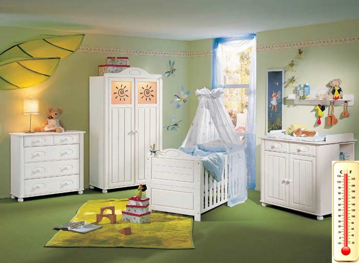 température dans la pièce pour le nouveau-né