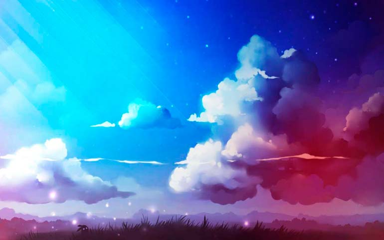 pourquoi le ciel est bleu